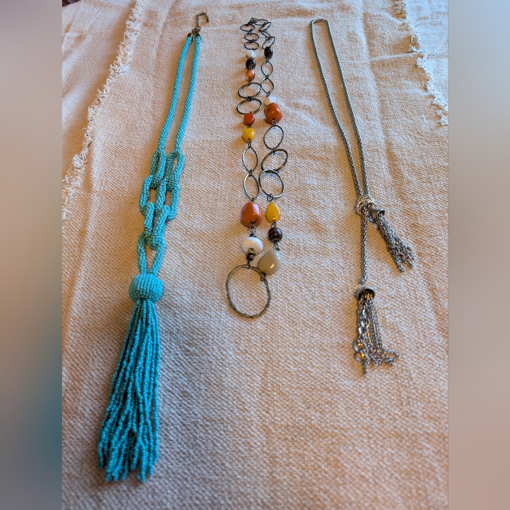 Bundle Of Long Necklaces
